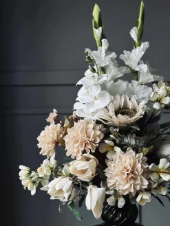 Vase ART grøn mundblæst