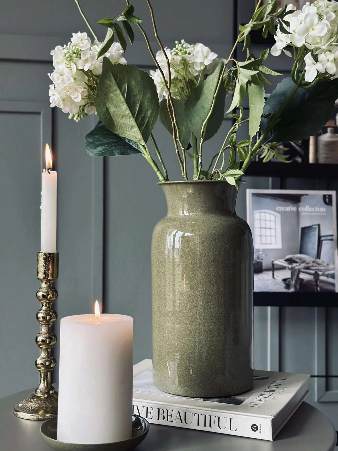 Vase Grøn - Flere størrelser