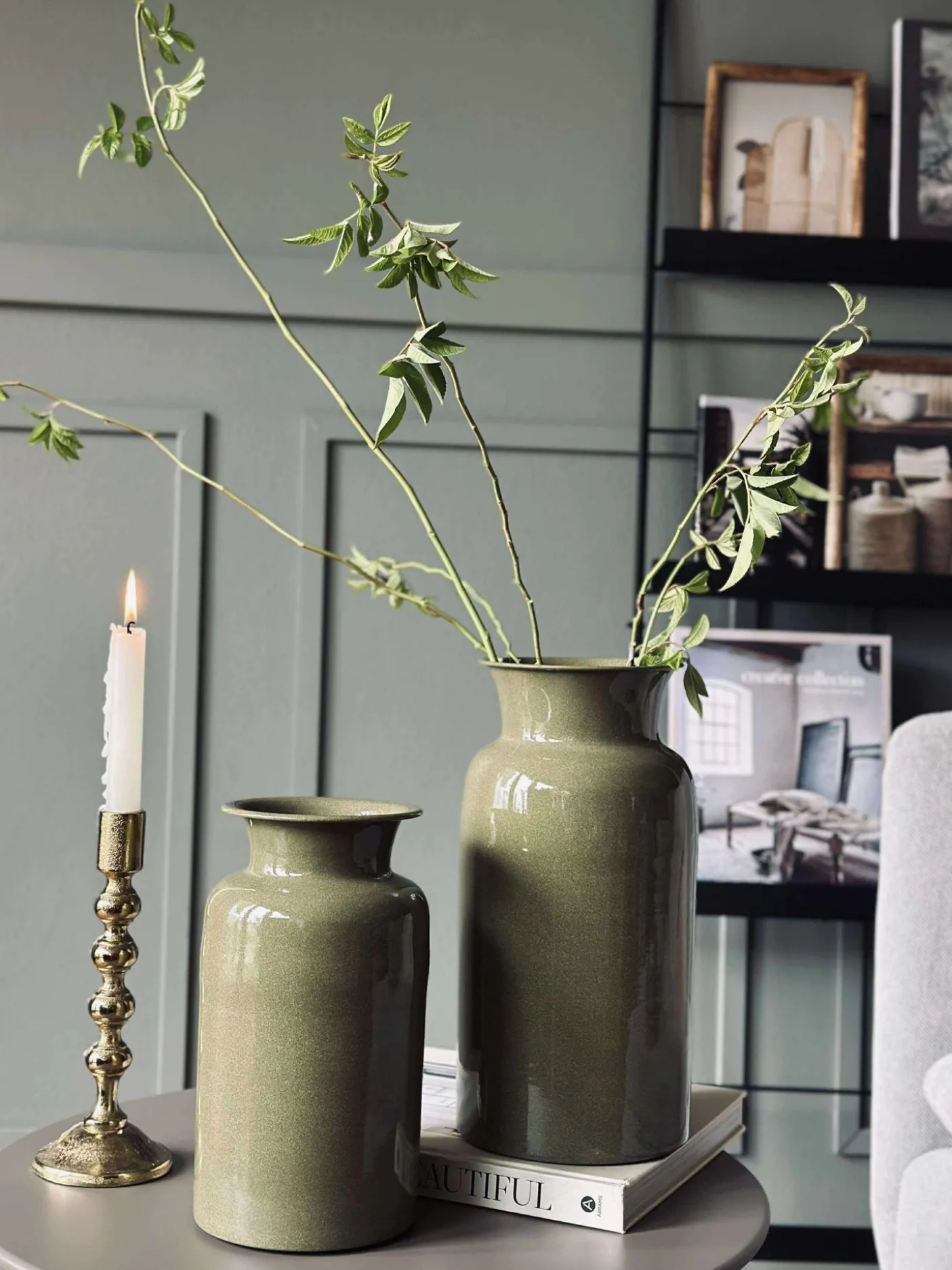 Vase Grøn - Flere størrelser