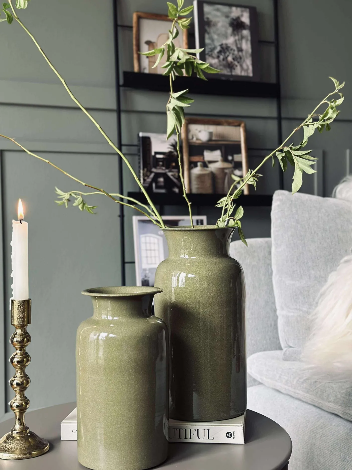 Vase Grøn - Flere størrelser