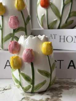 Vase med tulipaner - Flere størrelser