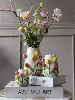 Vase med tulipaner - Flere størrelser