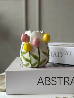 Vase med tulipaner - Flere størrelser