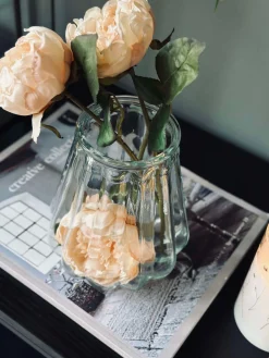 Vase Onion - Klar glas