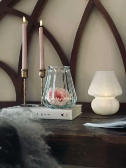 Vase Onion - Klar glas