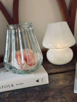 Vase Onion - Klar glas