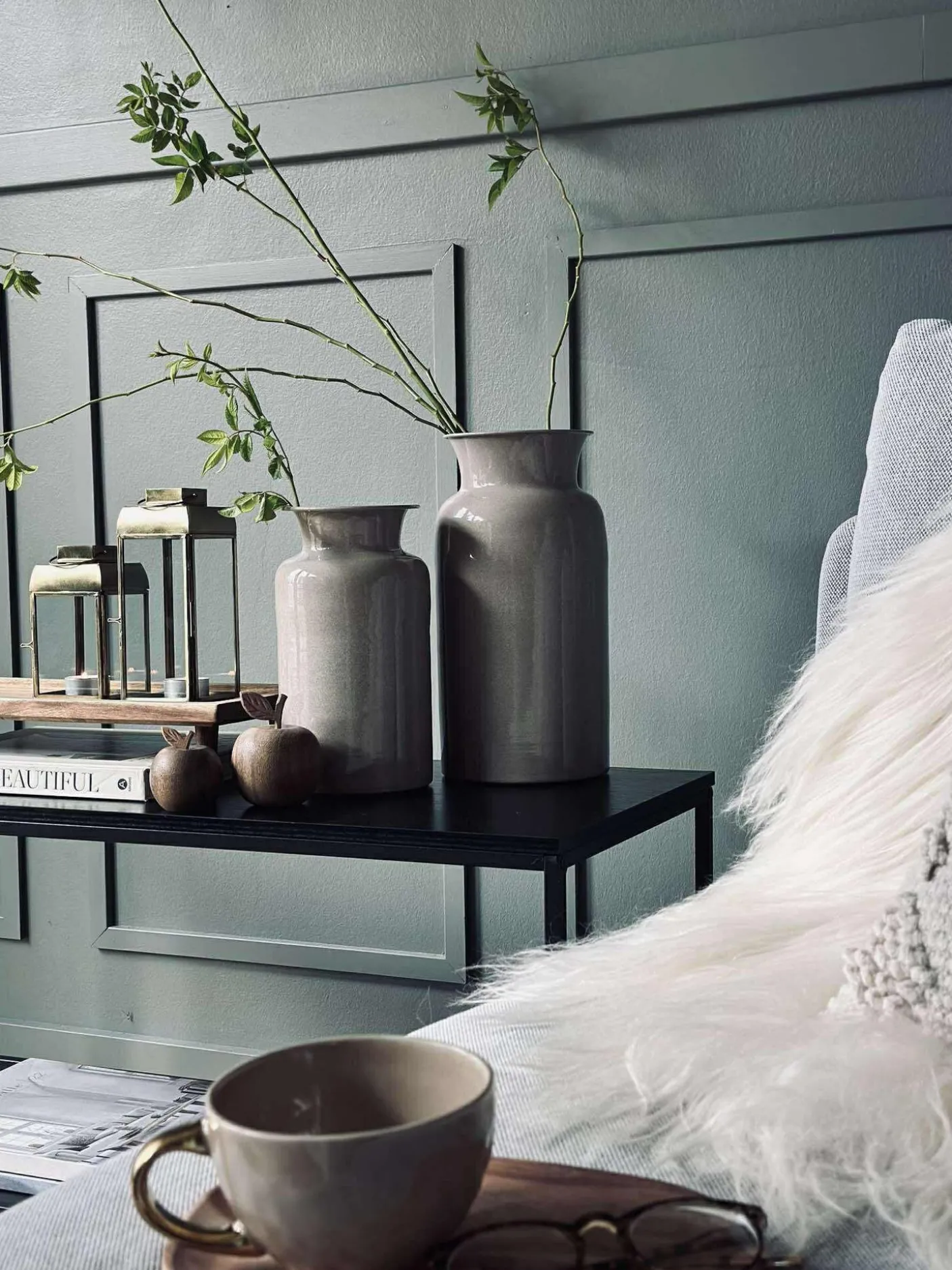 Vase Sand - Flere størrelser