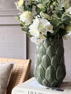 Vase stentøj - Grøn