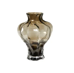 Vase Thelma brown - Mundblæst