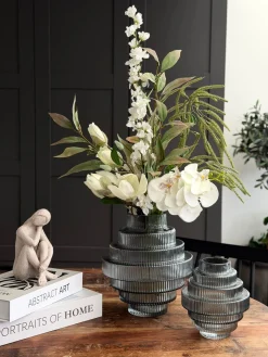 Vase Tornado Grå - Flere størrelser