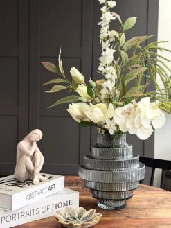 Vase Tornado Grå - Flere størrelser