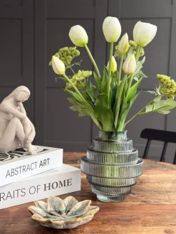 Vase Tornado Grå - Flere størrelser