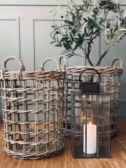 Vasketøjskurve - Sæt med 2 stk.