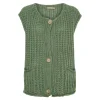 Vest Ruby green