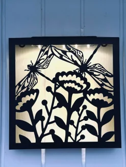 Vægdekoration m.Solar - Firkantet Mix