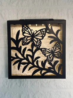 Vægdekoration m.Solar - Firkantet Mix