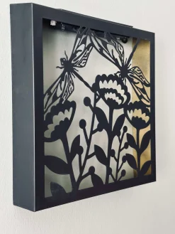 Vægdekoration m.Solar - Firkantet Mix