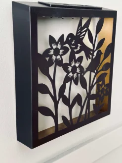 Vægdekoration m.Solar - Firkantet Mix