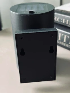 Væglampe med solceller