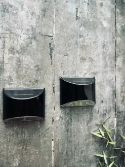 Væglampe med solceller – Sæt med 2 stk