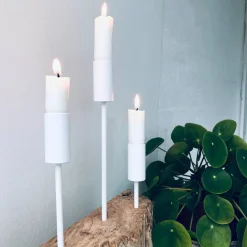 VIAMAJA // Spyd sæt af 3 str - Hvid