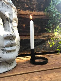 VIAMAJA Bordstage til kronelys - Sort