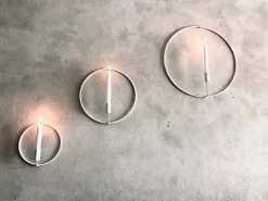 VIAMAJA Cirkel stage – Hvid – Ø 20 cm