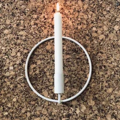 VIAMAJA Cirkel stage – Hvid – Ø 20 cm