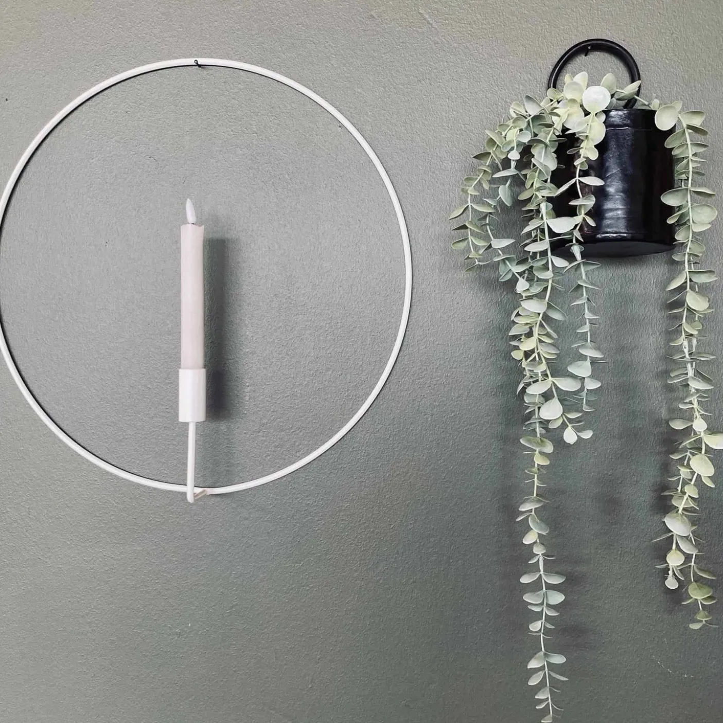 VIAMAJA Cirkel stage – Hvid – Ø 44 cm