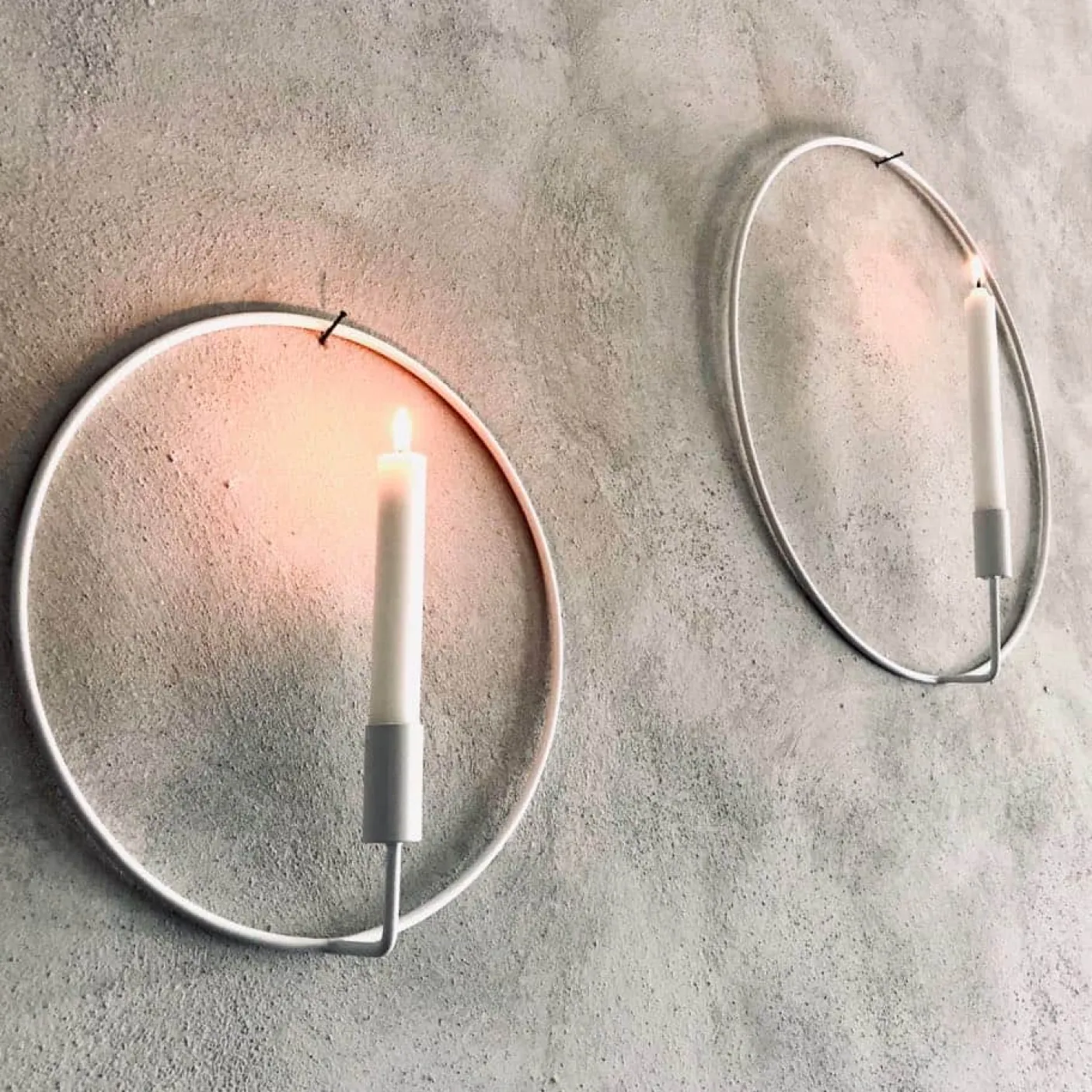 VIAMAJA Cirkel stage – Hvid – Ø 44 cm