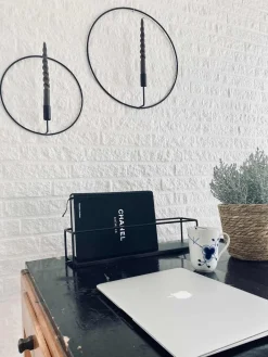 VIAMAJA Cirkel stage – Sort – Ø 30 cm