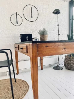 VIAMAJA Cirkel stage – Sort – Ø 44 cm