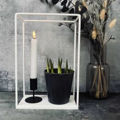 VIAMAJA Cube hylde- Hvid - 20x30x10