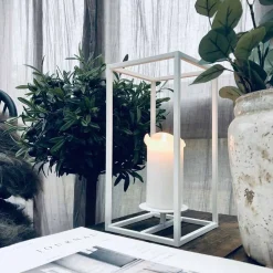 VIAMAJA Cube stage til bloklys - Stor – Hvid