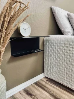 VIAMAJA kombi hylde – Sort 45cm