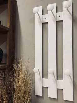 VIAMAJA Luksus Knagrække – Hvid