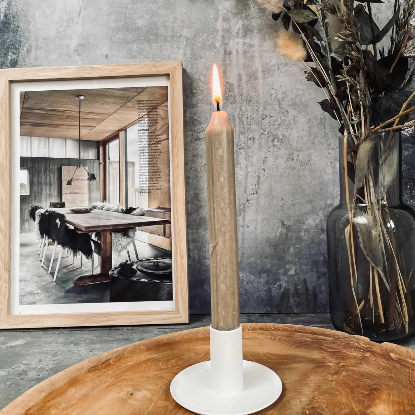 VIAMAJA No.4 lysestage – Hvid