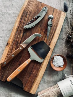 Vin og oste sæt - Oplukker og knive