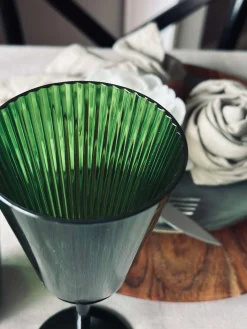 Vinglas Claire 200ml. Grøn - 2 stk.