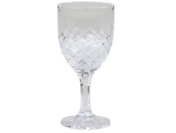 Vinglas French m. diamantudskæring