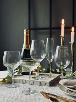 Vinglas rødvin CRYSTAL - Sæt med 4 stk.