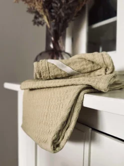 Viskestykker 3 stk. - Vaflet Gul