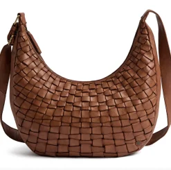 Warsaw skuldertaske - Vintage cognac