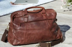 Weekendtaske Raw boheme - Brown