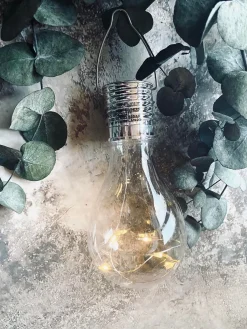 XL lyspære med solceller