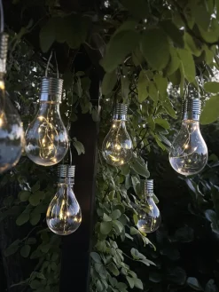 XL lyspære med solceller